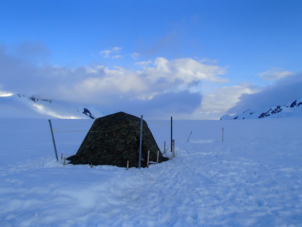 My home on the glacier