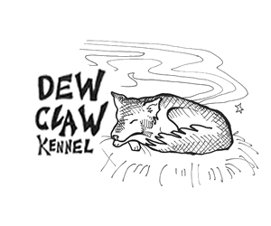 Dew Claw Kennel - happy camper