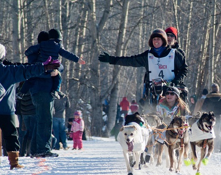 Iditarod ceremonial start