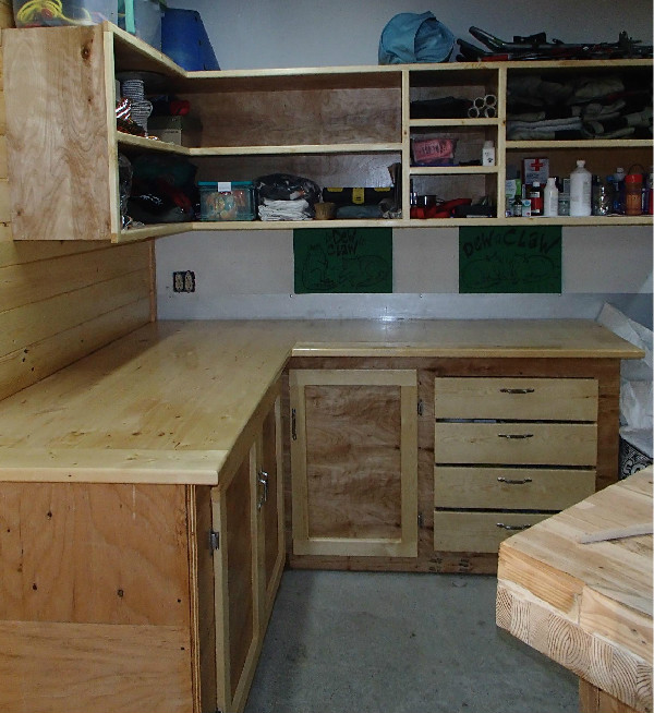 Storage areas & shelves 