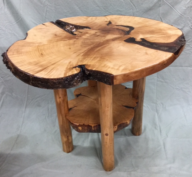 Custom burl table