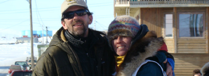 Dan and Jodi in Nome